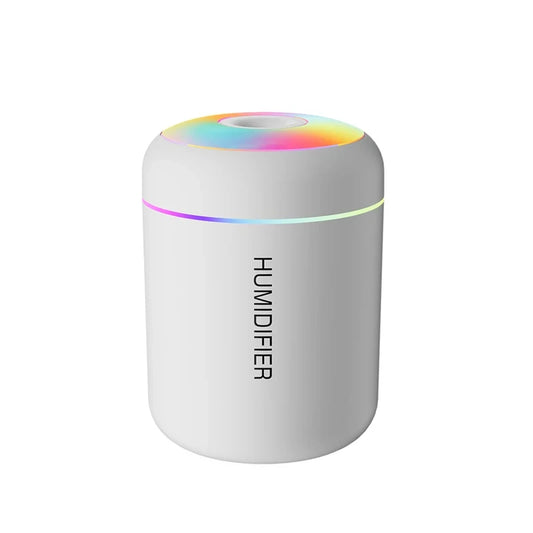mini Air Humidifier Usb Aroma Diffuser Essential Oil Purifier Cool Mist Sprayer Home Bedroomled Desktop Humidificador