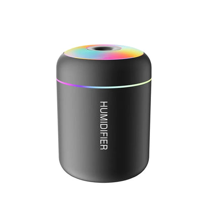 mini Air Humidifier Usb Aroma Diffuser Essential Oil Purifier Cool Mist Sprayer Home Bedroomled Desktop Humidificador